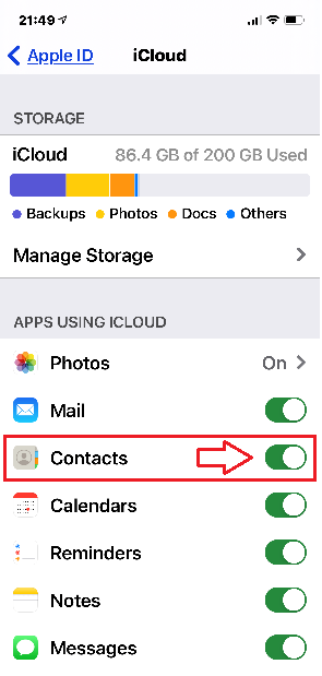 office 365 contacts wont sync android